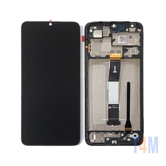 Touch+Display com Frame Xiaomi Redmi 12C 6,71" Preto